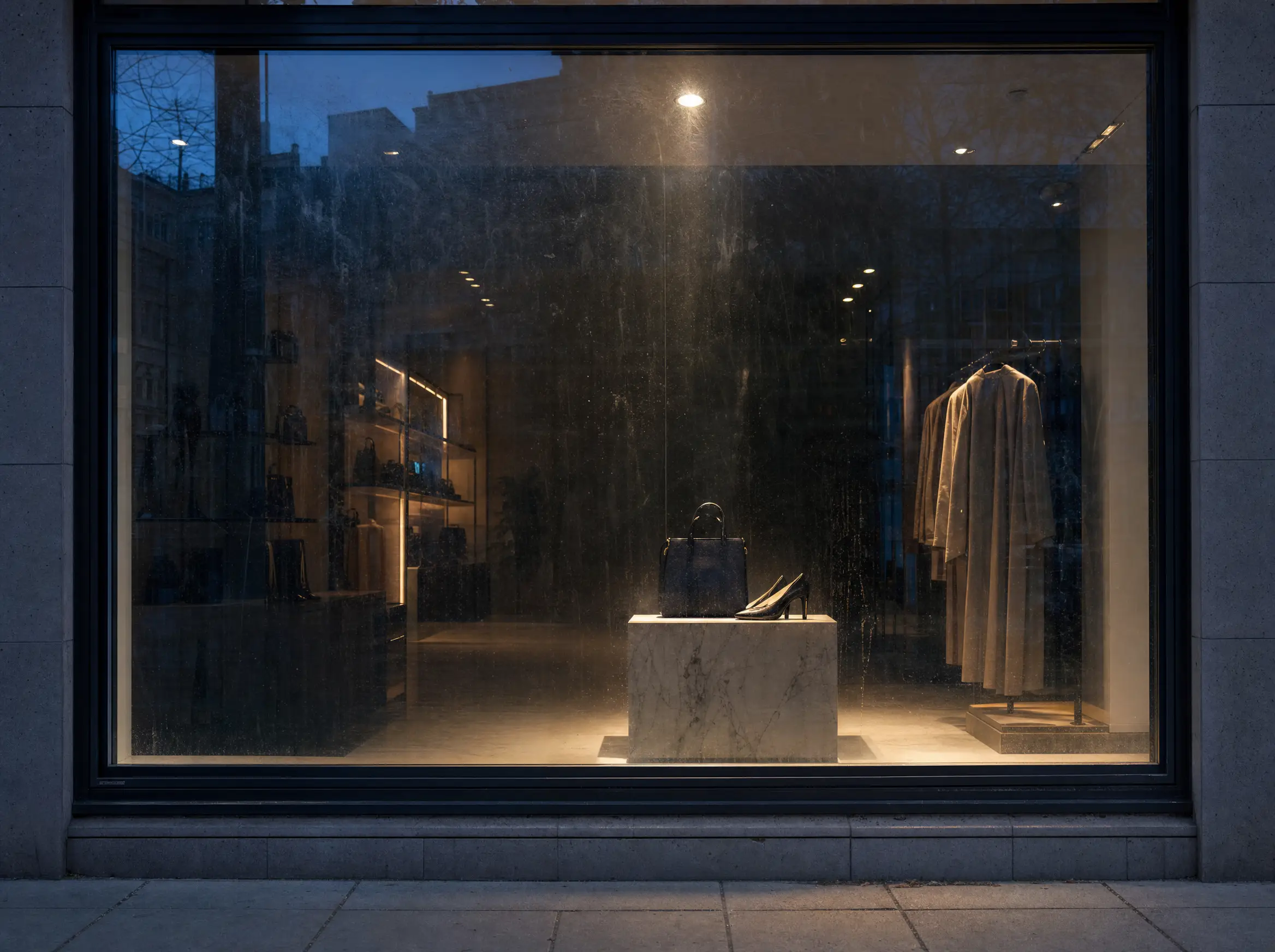Vorher: Schaufenster Boutique, 22 m² in Königstraße, Stuttgart